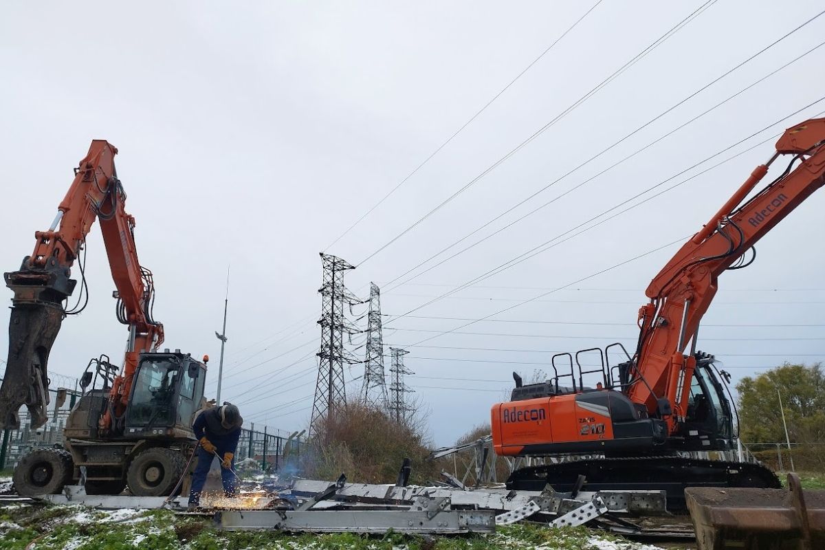 Afbraak stalen constructies Afbraak stalen constructies